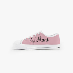 Custom Name Kid’s Low-Top Canvas Shoes