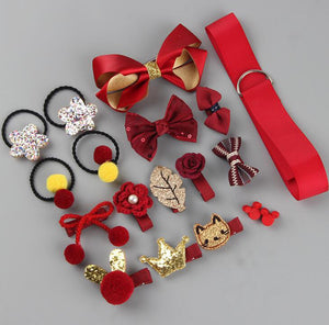 18 Pcs/Box Cute Hair Accessories