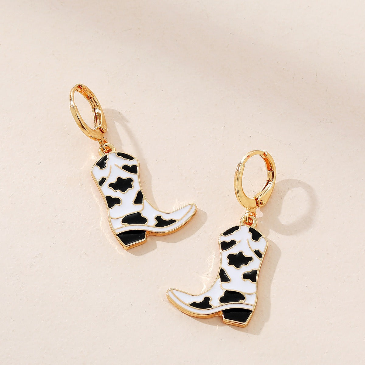 Western Cowboy Boots Earrings