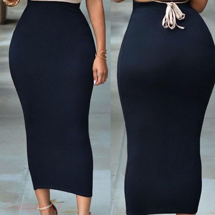 Women High Waist pencil skirt