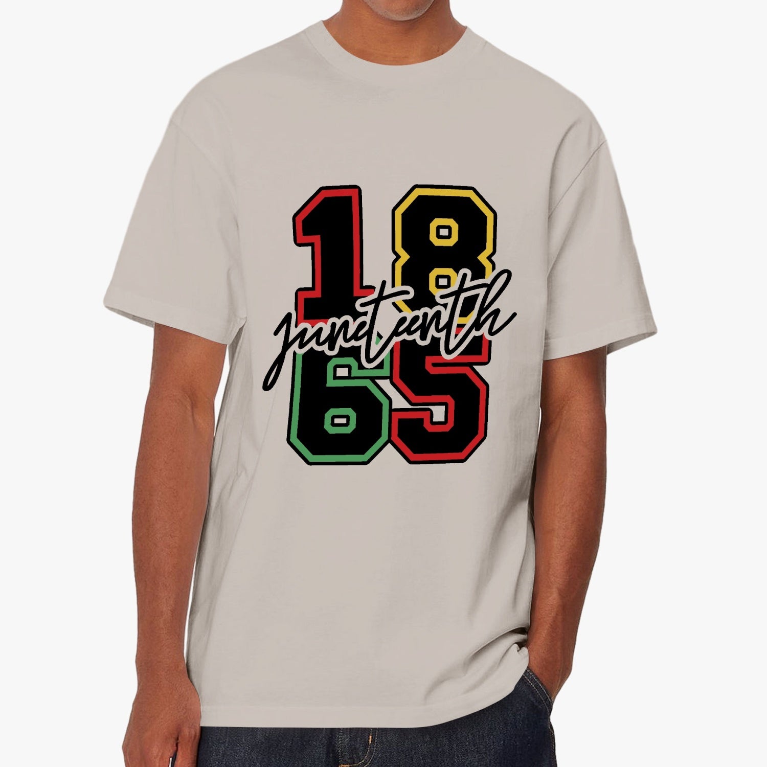 1865 Juneteenth Unisex Garment-Dyed T-shirt