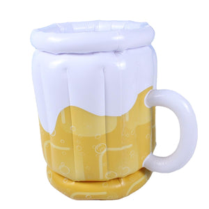 PVC Inflatable Ice Bucket Beer Mug