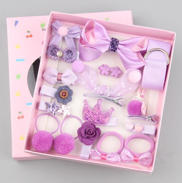 18 Pcs/Box Cute Hair Accessories