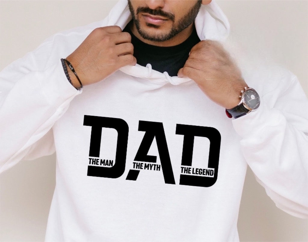 DAD Embroidered Hoodie