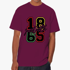 1865 Juneteenth Unisex Garment-Dyed T-shirt