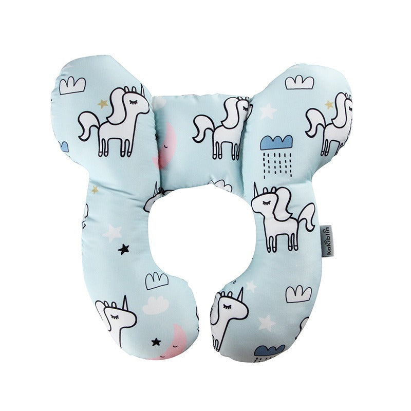 Baby head protection U-shaped pillow