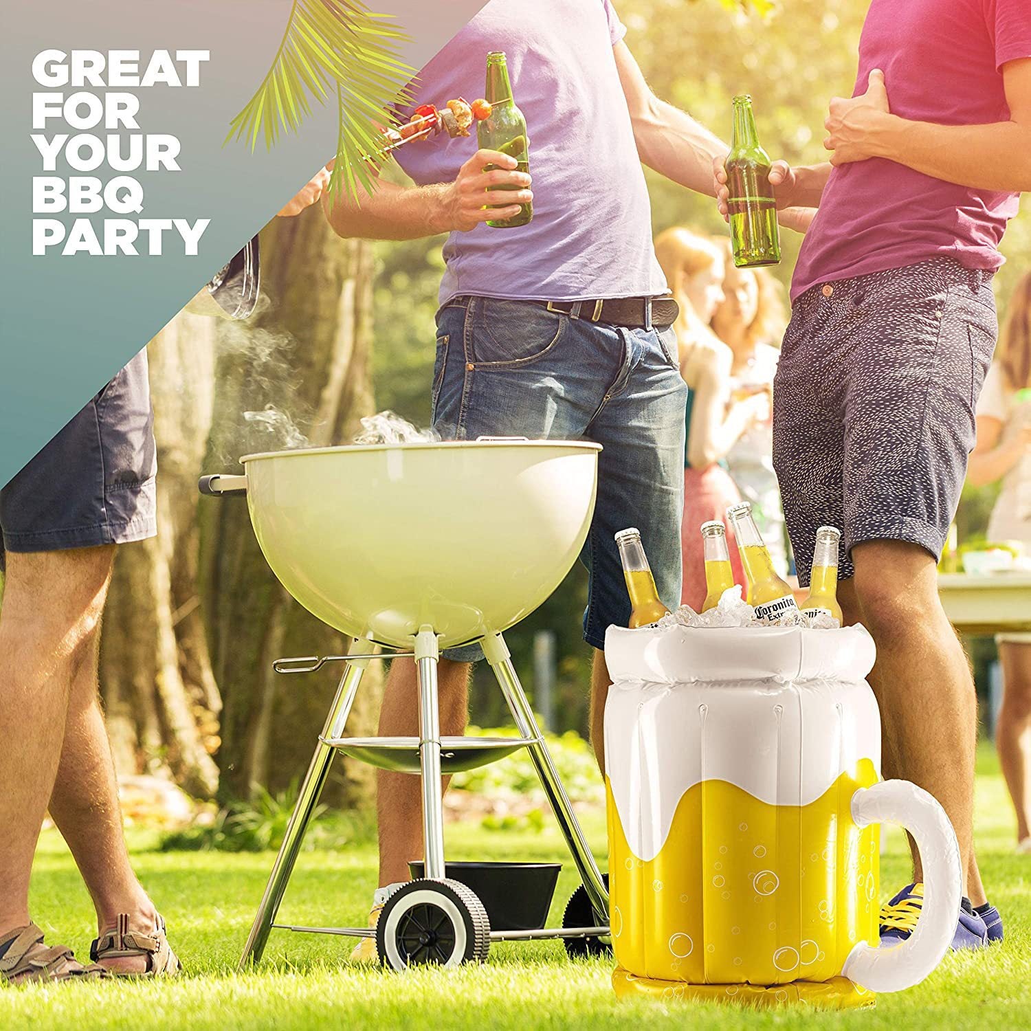 PVC Inflatable Ice Bucket Beer Mug