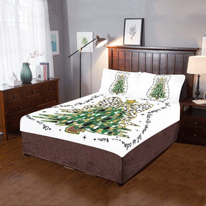 Oh Come Let Us Adore HIM 3-Piece Bedding Set Inkedjoy