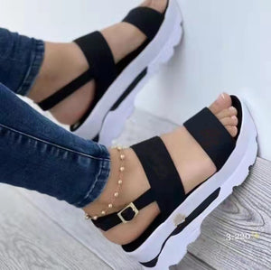 Thick Bottom Wedge Sandals