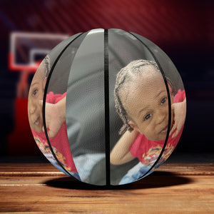 Custom Photo Basketball - Eight Panel Custom Elite Apparel