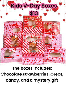 Kids Valentines Treat Boxes