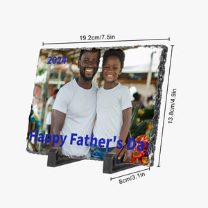 Father's Day Rectangular Photo Slate