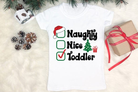 Naughty Nice Toddler Tee