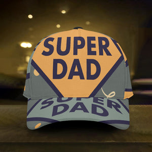 Super Dad Baseball Caps