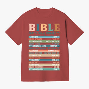 Bible Emergency Numbers T-shirt