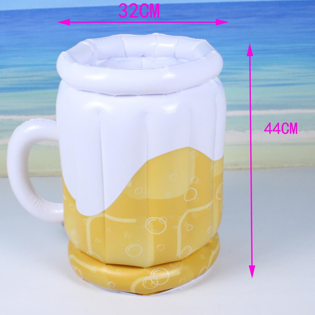 PVC Inflatable Ice Bucket Beer Mug