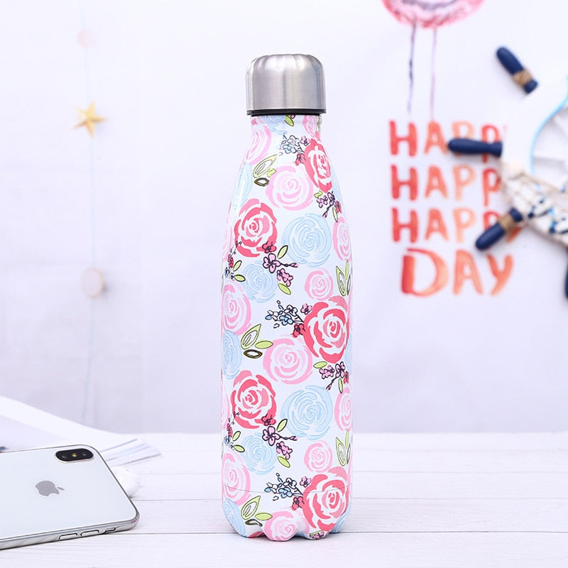 Stainless Steel Thermos Vacuum Flask Bottle 500ml