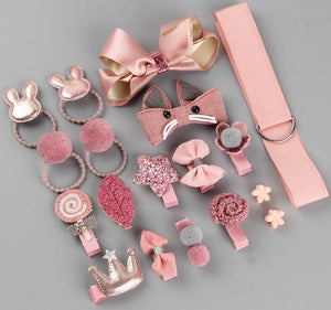 18 Pcs/Box Cute Hair Accessories