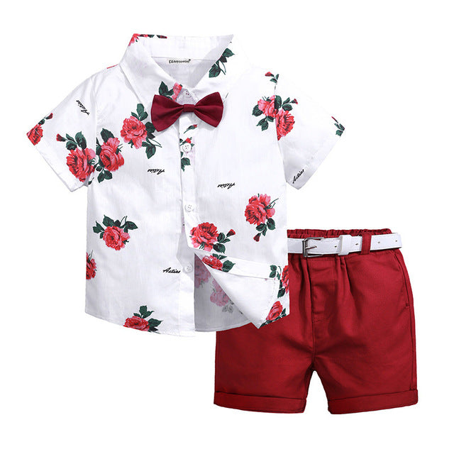 Toddler boy 2 piece short set