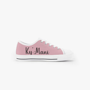 Custom Name Kid’s Low-Top Canvas Shoes