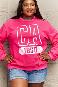 Simply Love Simply Love Full Size GA 1850 Graphic Sweatshirt