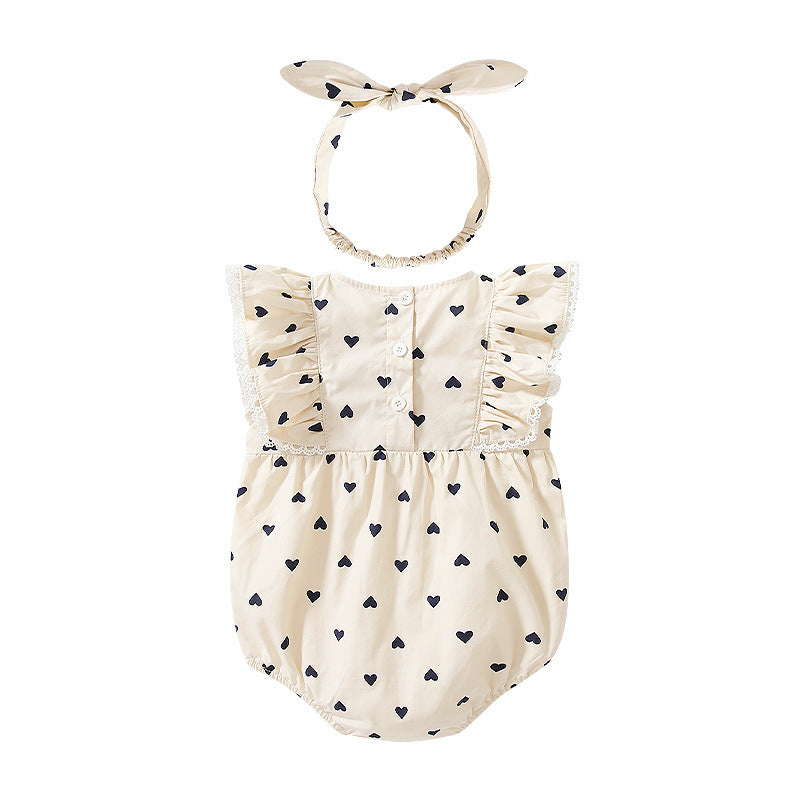 Adorable Baby Girl Romper