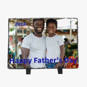 Father's Day Rectangular Photo Slate