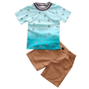 Toddler boy 2 piece short set