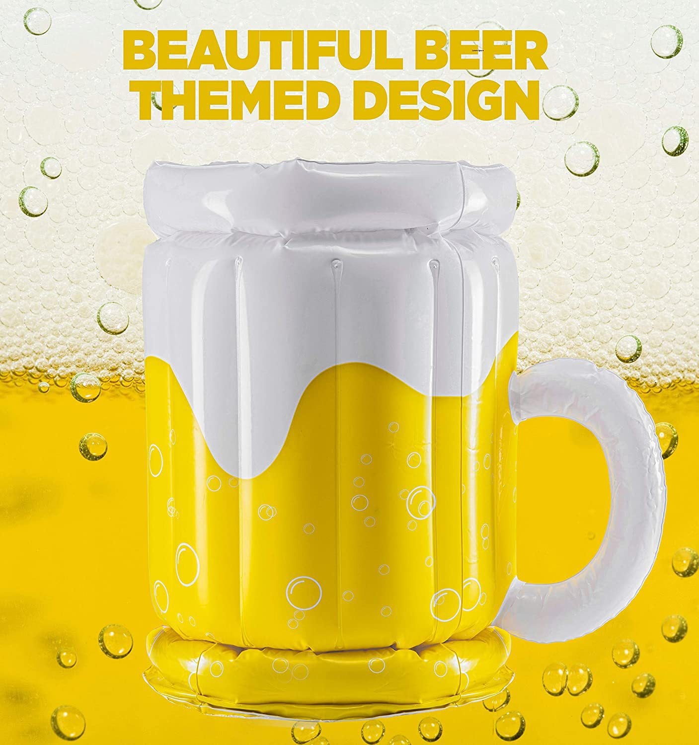 PVC Inflatable Ice Bucket Beer Mug