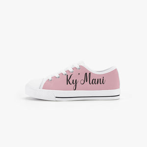 Custom Name Kid’s Low-Top Canvas Shoes