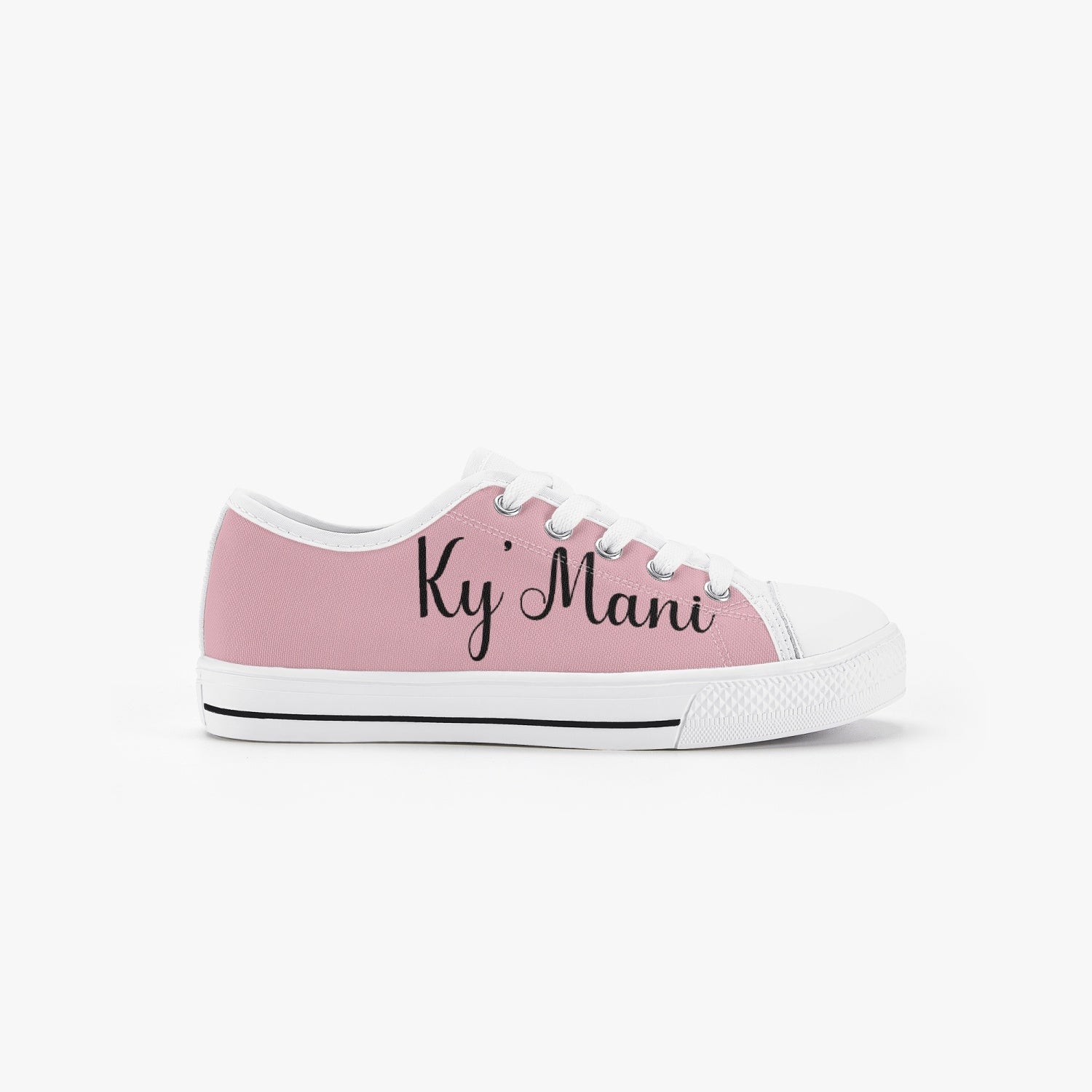 Custom Name Kid’s Low-Top Canvas Shoes