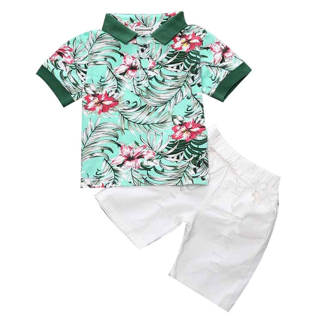 Toddler boy 2 piece short set