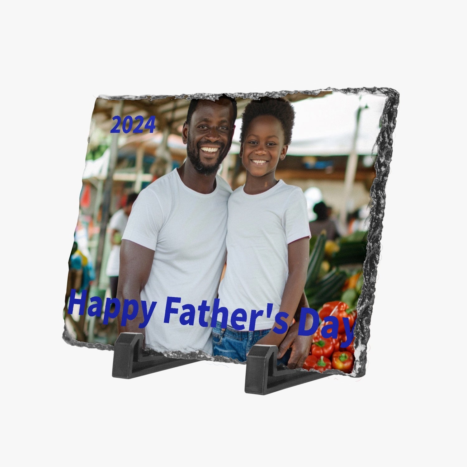 Father's Day Rectangular Photo Slate