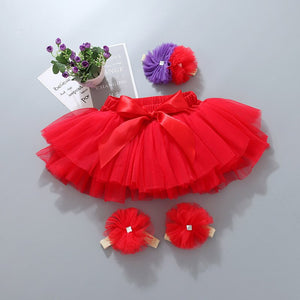 2pcs Baby girl tutu skirt