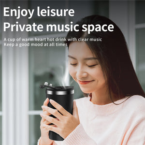 55 Degree Constant Temperature Automatic Stirring Cup Shaker Cup USB Charging Dynamic Magnetic Energy Cup Bluetooth Music Cup