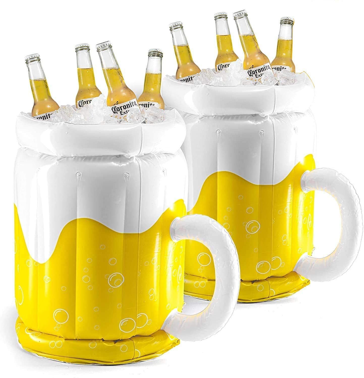 PVC Inflatable Ice Bucket Beer Mug