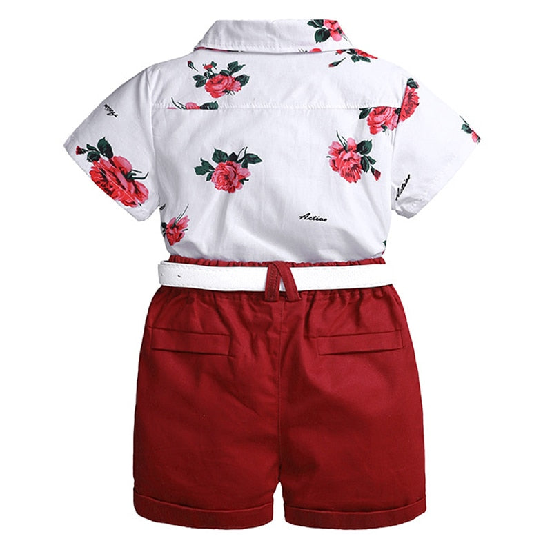 Toddler boy 2 piece short set