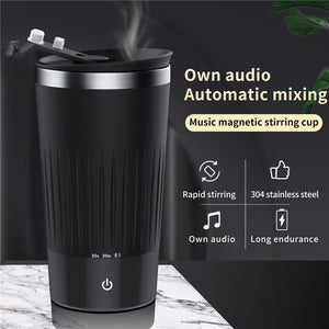 55 Degree Constant Temperature Automatic Stirring Cup Shaker Cup USB Charging Dynamic Magnetic Energy Cup Bluetooth Music Cup
