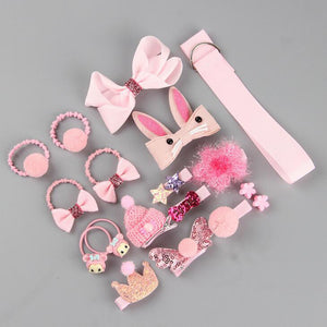 18 Pcs/Box Cute Hair Accessories