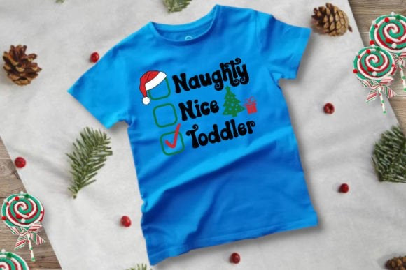 Naughty Nice Toddler Tee