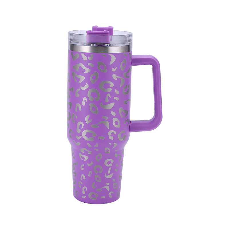 Leopard 304 Stainless Steel Insulated Cup 40oz