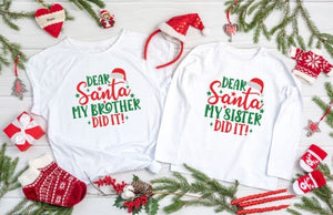 Dear Santa Shirts