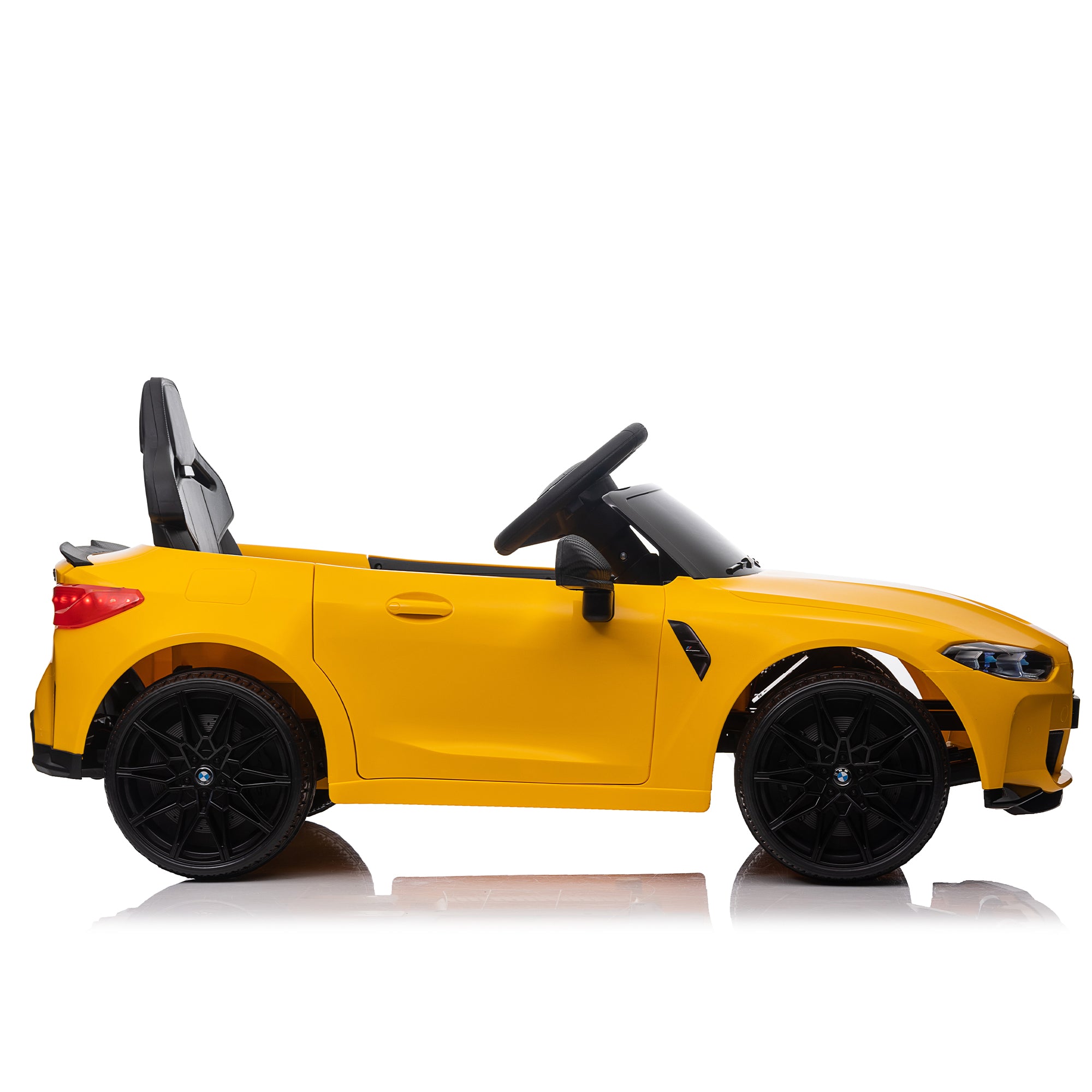 Yellow BMW M4 12v Kids ride on toy car 2.4G W/Parents Remote Control Three speed adjustable