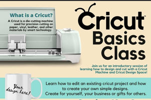 Basic Cricut Class (Level 1)