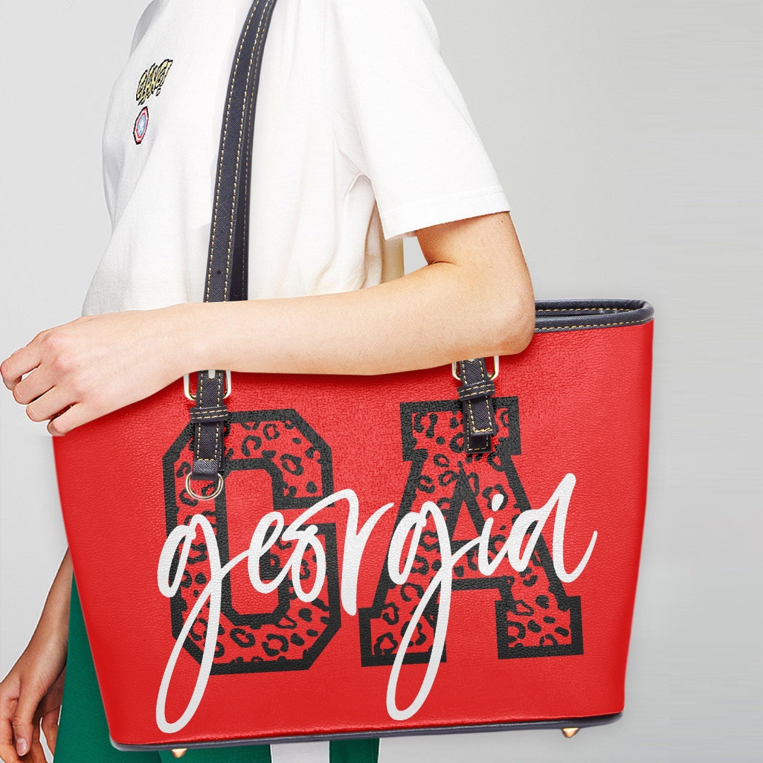 Georgia Large Leather Tote Bag