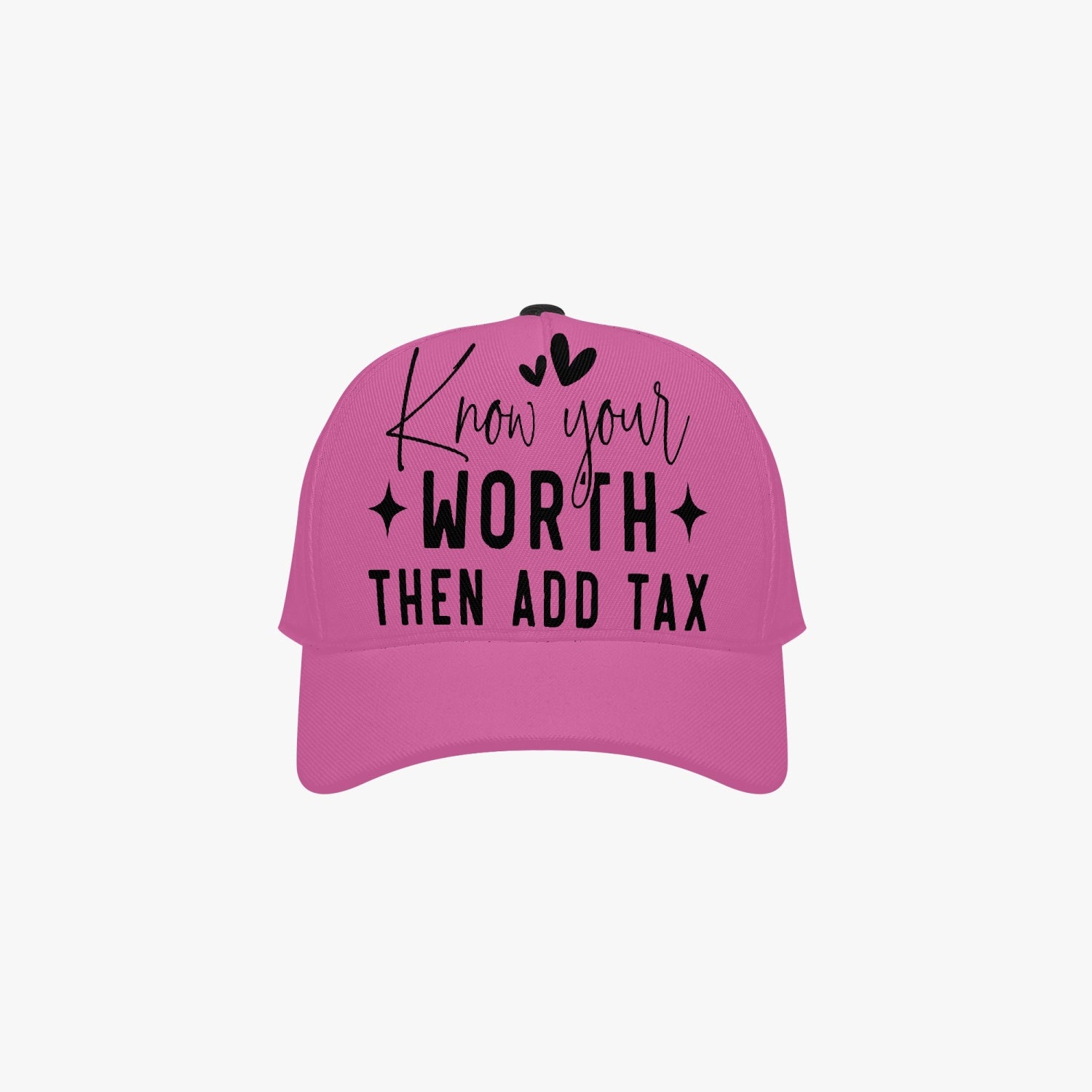 Know your worth Baseball Caps