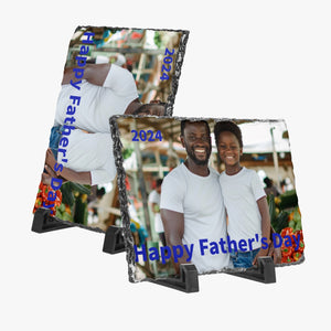 Father's Day Rectangular Photo Slate