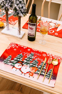 4-Pack Christmas Placemats