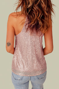 Sequin Racerback Tank