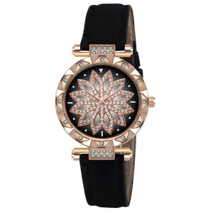 Romantic Starry Sky Wrist Watch & Bracelet Set